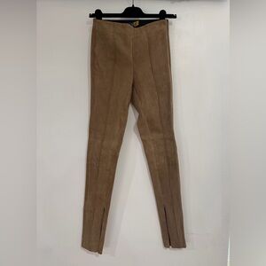 POLO 100% Lambskin Suede Pants NWT